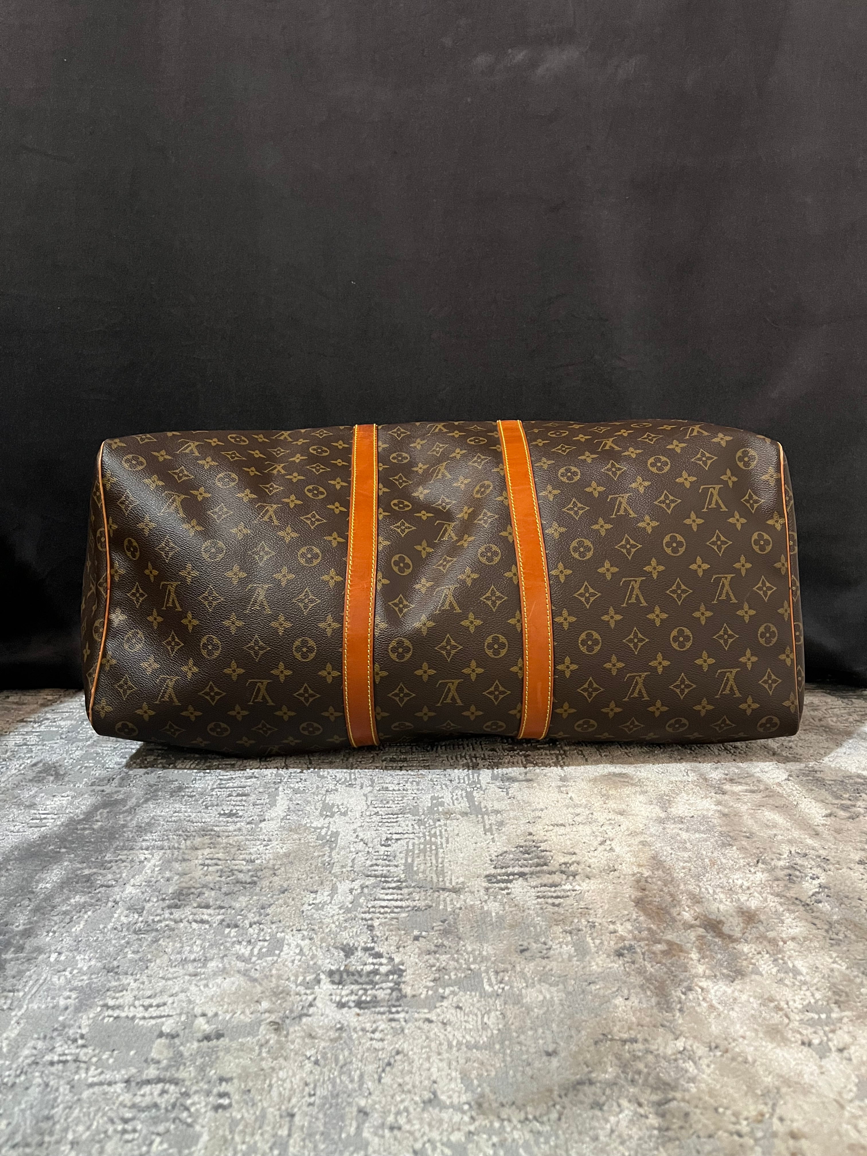 Vintage Keepall monogram 60 brun canvasväska (rek. 27,200 kr)